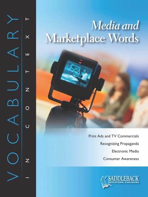 cover image of Media and Marketplace Words-Editorial Cartoons